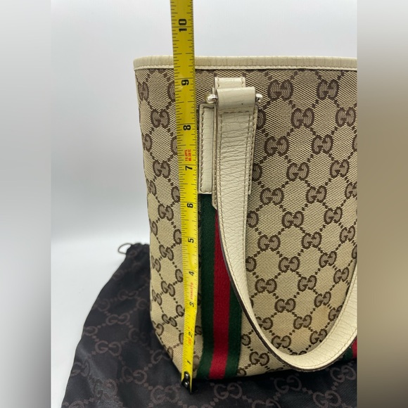 Gucci Sherryline Canvas Bucket Bag - Picture 3 of 12
